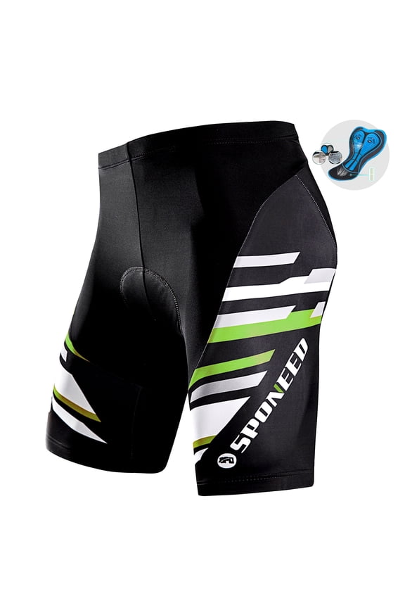 Cycling Shorts Men Padded Road Biking Biker Shorts Mountain Bike Pants Green XXL