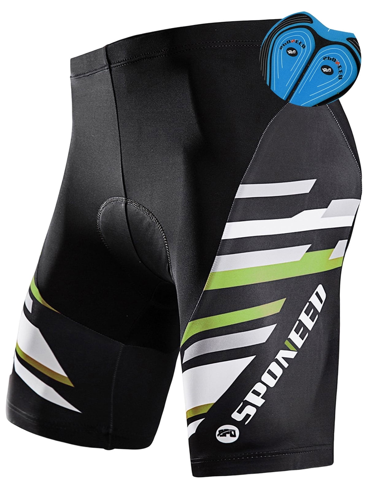 Sponeed Men's Cycling Shorts Padded Bike Pants MTB Bicycle Clothing