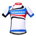 thumbnail image 1 of Sponeed Men's Jersey Cycling Short Sleeve Bicycling Tops Reflective Biking Shirts Blue m, 1 of 4