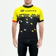thumbnail image 1 of Sponeed Mens Bike Shirts Short Sleeve Cycling Jersey Men 3 Rear Pocket Yellow M, 1 of 7