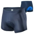 thumbnail image 1 of Sponeed Cycling Padded Shorts for Men Bicycle Underwear Gel Road Biking Shorts Blue M, 1 of 7
