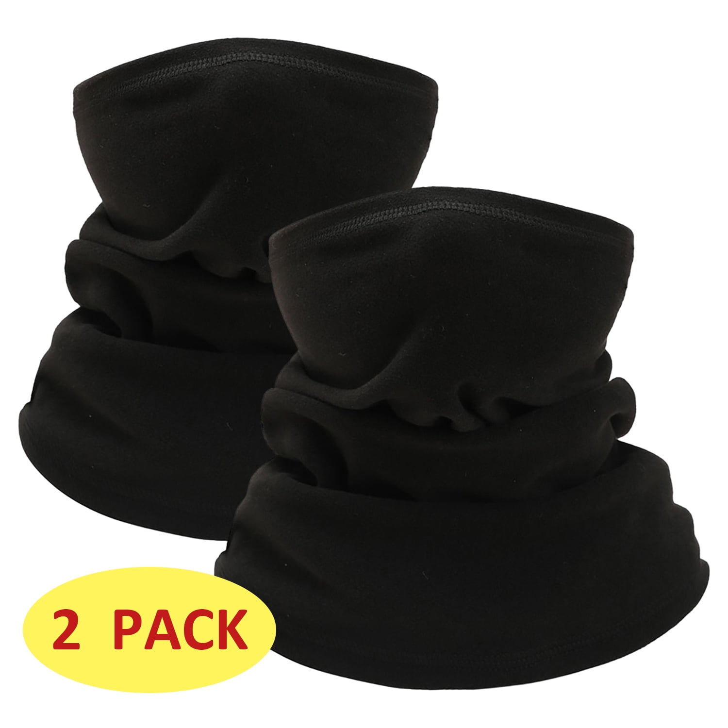 Sponeed Neck Gaiter Face Mask 2 Pack Neck Warmer Ski Mask Skiing