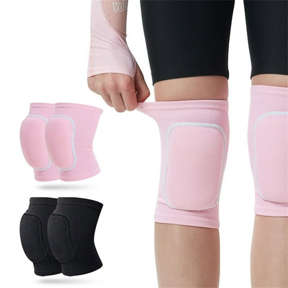 Sponge Anti-Collision Non-Slip Sports Knee Pads For Volleyball Basketball Kneepads, Thickened Protective Gear With Sponge Padding For Teens Teenager Sports Activity, 1 Pair L
