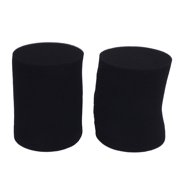 Sponge Bass Reflex Speaker Port Tube Sponge Foam Air Vent Guide Subwoofer Duct 2 Pieces, 3.3 x 3.9 inches / 8.5 x 10 cm