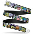 thumbnail image 1 of Sponge Bob 3 D Face Close Up Krusty Krab Cam Scenes Pixel Patty Krusty Cam Seatbelt Belt Standard, 1 of 2
