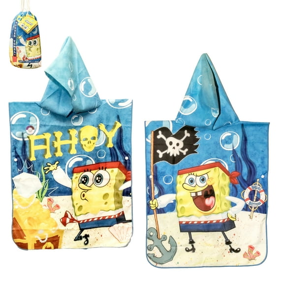 Sponge Bob, Ahoy Hooded BT Towel
