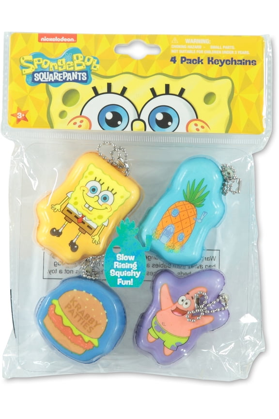 Sponge Bob Square Pants Squishie Key Chain