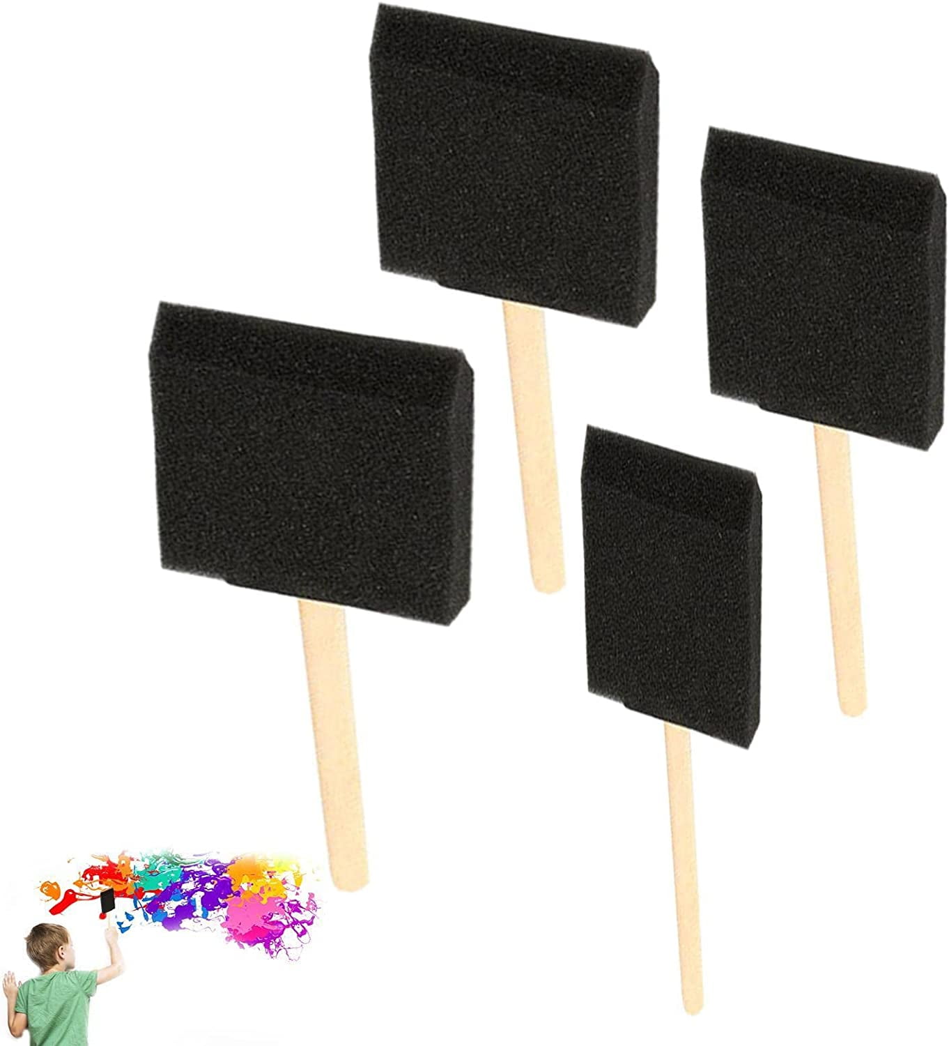 Sponge Brushes for Painting, Foam Paint Brushes Sponge Paint Brush