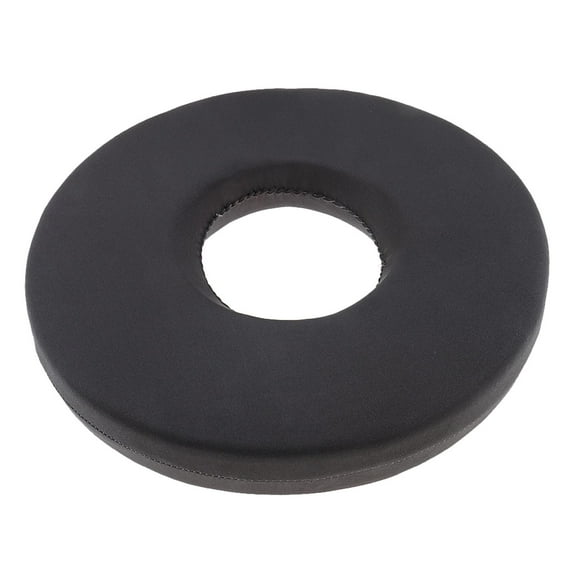 Sponge Donut Seat Cushion, Pain Reduce Lifting Cuhion Comfort Pillow for Hemorrhoids Tailbone - Black, 35x14cm