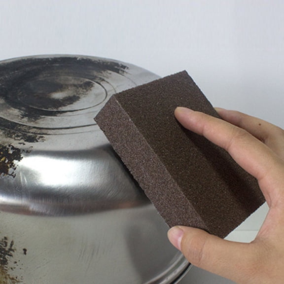 Sponge Emery Brush Eraser Cleaner Descaling Cleaning Kitchen Rust
