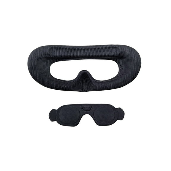 Sponge Eye Mask Drone Flight Glasses Face Foam Pad for DJI Avata 2 Goggles 3 Eyeglasses Faceplate Cover Skin-Friendly Head Strap