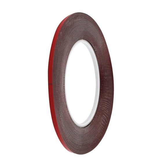 Sponge Foam Double Sided Adhesive Tape Waterproof Black 4mm Wide 20 Meters Long