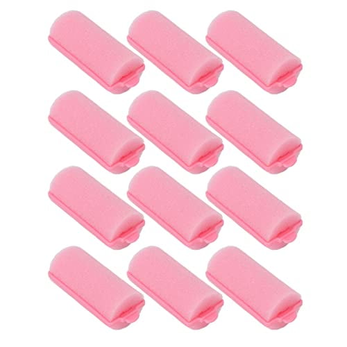 Sponge Hair Roller,Professional 12pcs Soft Styling Tool Hair Roller Skin Friendly for Hair Salon for Home Travel for Women