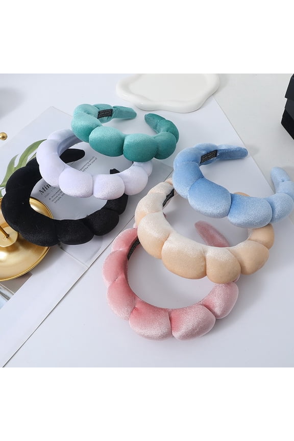 New Sponge Headband For Women Accessories Multifunction Head For Skincare Face Washing Makeup Removal Shower Hair