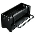 thumbnail image 1 of Sponge Holder for Kitchen Sink, Space-Saving Sink Caddy with Brush Holder, Kitchen Countertop Organizers and Storage Essentials, Rustproof & Slip Resistant,Slotted Quick-Dry No-Drill,Black-S, 1 of 9