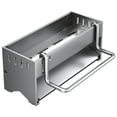 thumbnail image 1 of Sponge Holder for Kitchen Sink, Space-Saving Sink Caddy with Brush Holder, Kitchen Countertop Organizers and Storage Essentials, Rustproof & Slip Resistant,Slotted Quick-Dry No-Drill,Silver-S, 1 of 9