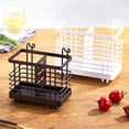 thumbnail image 1 of Sponge Holder for Kitchen Sink - Ventilated Iron Rack, Soap Scum Prevention, Countertop Organization, Rust-free Drying Station for Modern Decor, 1 of 8