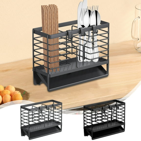 Sponge Holder for Kitchen Sink,Ventilated Quick-Dry Design,Soap Scum Prevention,Countertop Organization for Bathroom Or Prep Area AKLJWH