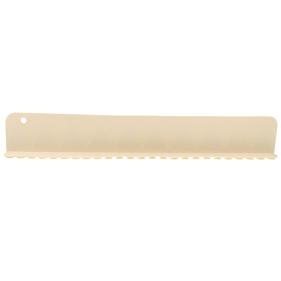 White PVC Kitchen Sink Board with Raised Baffle, Protective Shield for Kitchen Use, 1 Piece