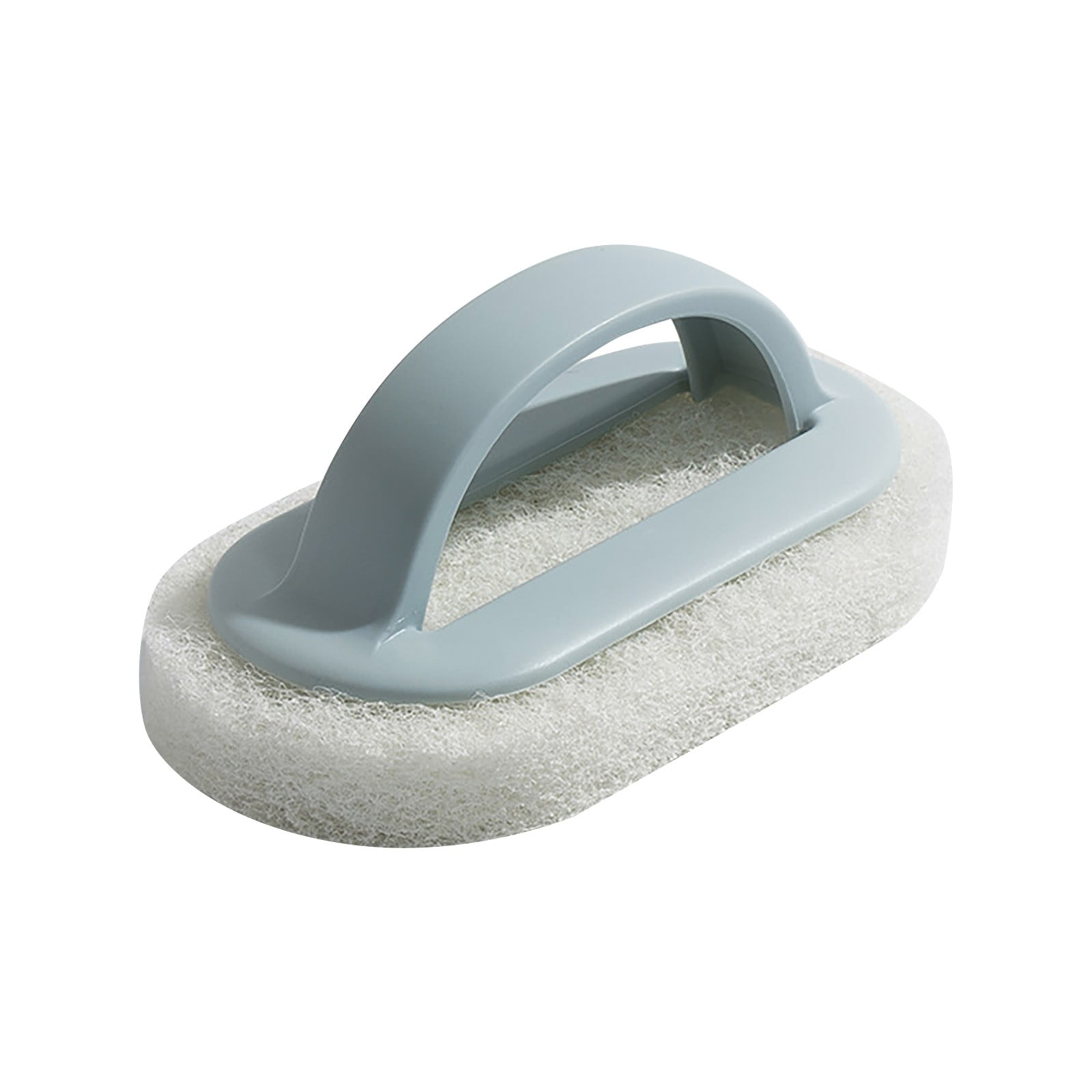 Sponge Kitchen Pot Brush With Handle Reusable And Washable Eraser
