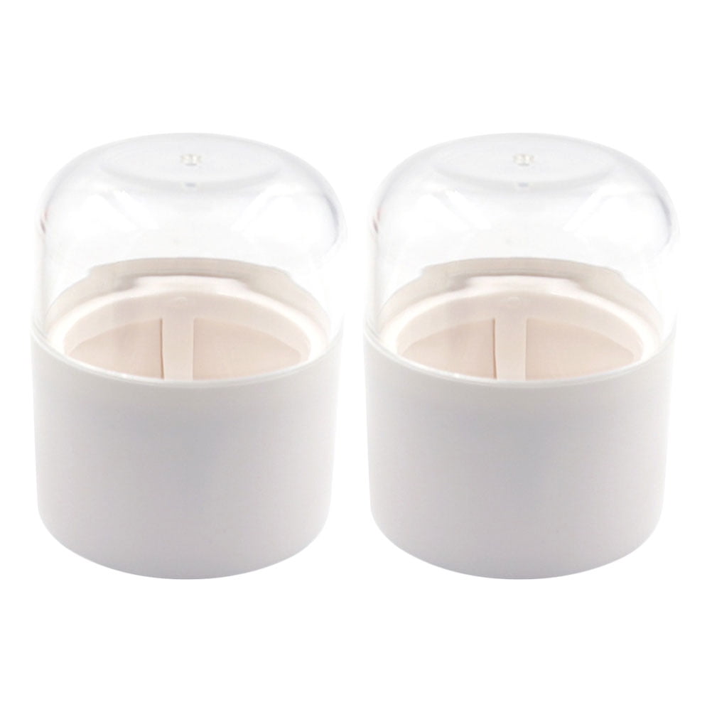 Sponge Makeup Holder Beauty Case Box Egg Puff Container Powder Travel Cosmetic Clear Portable
