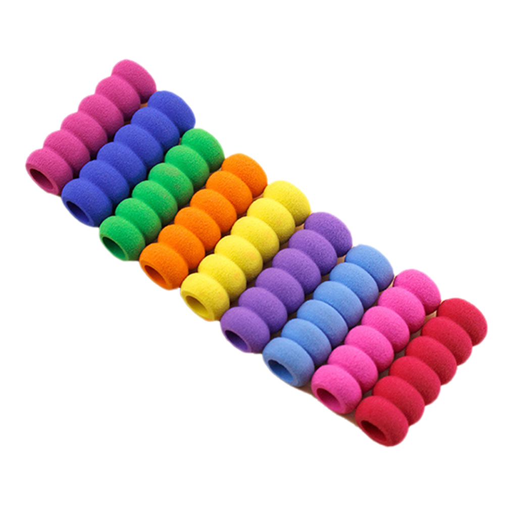 Sponge Pencil Holder Finger Cushion for Writing Colour Pencils Adults