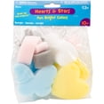 thumbnail image 1 of Darice Sponges Shapes Hearts and Stars Assorted Size, 1 of 2