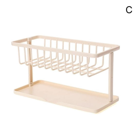 Sponge Sink Tidy Holder Kitchen Bathroom Storage Rack Strainer Organizer
