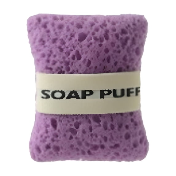 Sponge Soap Bag with Built In Straps, Durable Scrub Soap Pouch, Multi Purpose Shower Soap Bag, Reusable Soap Exfoliator Pouch for Bathroom, Kitchen, Body Cleansing, Lathering Soap Holder for Shower