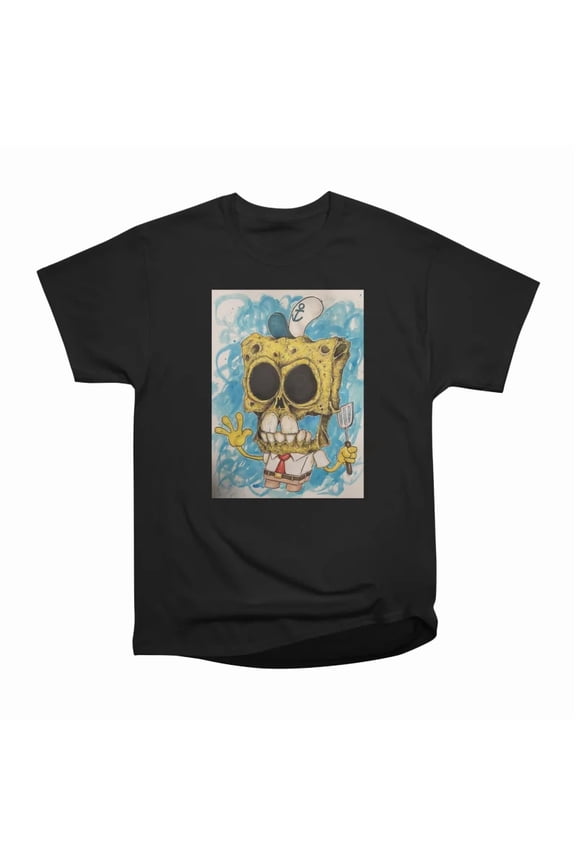 Sponge bob spooky pants T-Shirt Tee Gift For Him Merch For Her Apparel For Friend