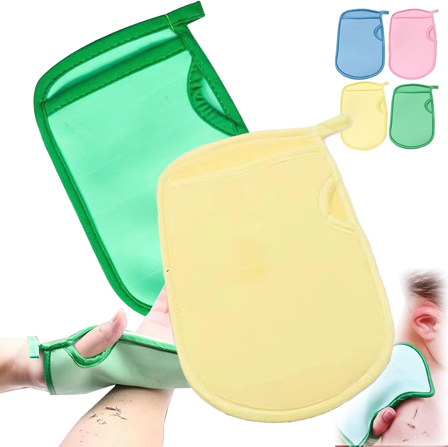 Sponge removes dirt from the body, Esponjas Saca Mugre, Dead Skin