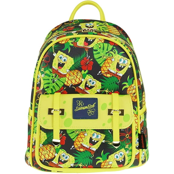 SpongeBob 11" Faux Leather Mini Backpack - A21036