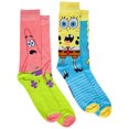 thumbnail image 1 of SpongeBob And Patrick 2-Pack Crew Socks, 1 of 2