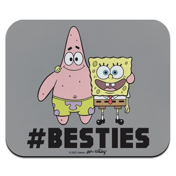 Spongebob Besties Low Profile Thin Mouse Pad Mousepad