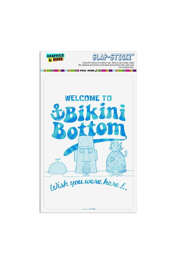 SpongeBob Bikini Bottom Welcome Home Business Office Sign