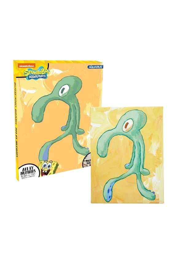 SpongeBob Bold and Brash Art By Numbers Painting Kit