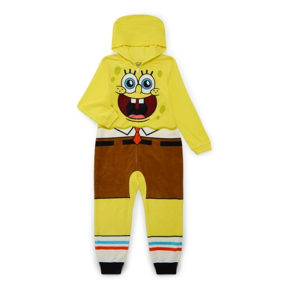 SpongeBob Boys Union Suit, Sizes 4-12