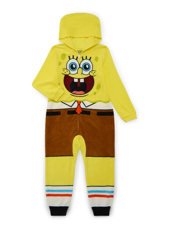 SpongeBob Boys Union Suit, Sizes 4-12