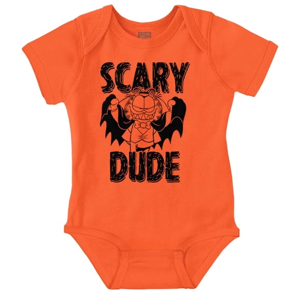 Garfield Halloween Vampire Scary Dude Baby Romper Boys or Girls