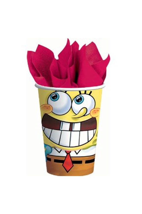 SpongeBob SquarePants 'Party' 9oz Paper Cups (8ct)