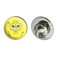 thumbnail image 1 of SpongeBob Confident Face Metal 0.75" Lapel Hat Pin Tie Tack Pinback, 1 of 6