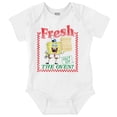 thumbnail image 1 of SpongeBob Fresh Krusty Krab Pizza Romper Boys or Girls Infant Baby Brisco Brands 12M, 1 of 6