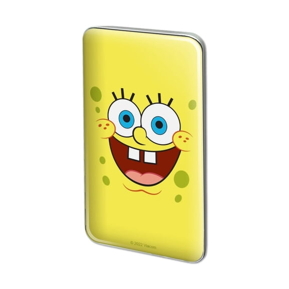 SpongeBob Goofy Smile Face Metal Rectangle Lapel Hat Pin Tie Tack Pinback