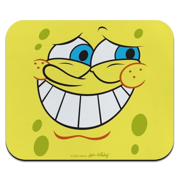 Spongebob Guilty Face Low Profile Thin Mouse Pad Mousepad