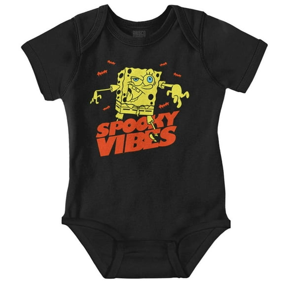 SpongeBob Halloween Spooky Vibes Baby Romper Boys or Girls