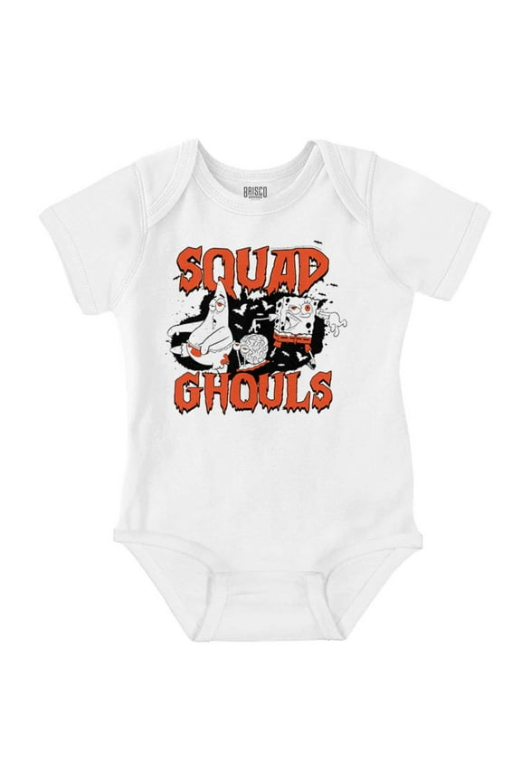 SpongeBob Halloween Squad Ghouls Baby Romper Boys or Girls