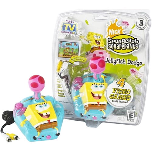 SpongeBob Jellyfish Dodge Plug 'N Play TV Game - 35763