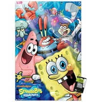SpongeBob - Joy Wall Poster with Push Pins, 22.375" x 34"