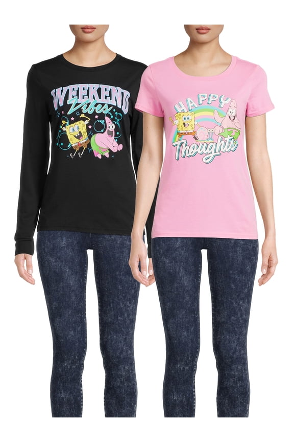 SpongeBob Junior' T-Shirt, 2 Pack
