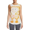 thumbnail image 1 of SpongeBob Juniors’ Marble Dye Tank Top, 1 of 5
